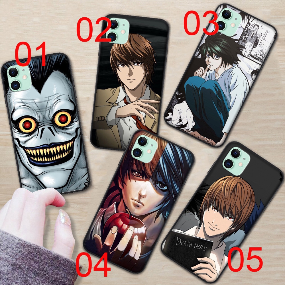 L Ryuzaki Death Note Anime Poster Soft Silicone Phone Case Cover Shell For  Iphone Se 6s 7 8 Plus X Xr Xs 11 12 Mini Pro Max - Mobile Phone Cases &  Covers - AliExpress