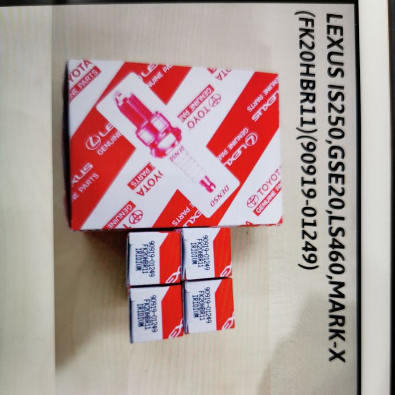 💯TOYOTA LEXUS GS350,IS250/350,LS460,MARK X GRX120/GRX130 SPARK PLUG ...
