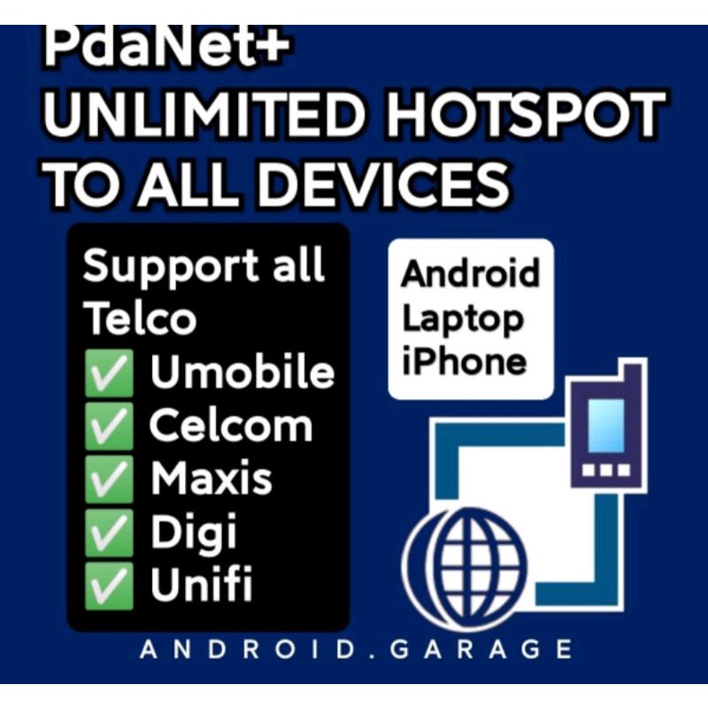 PDANET Full version with Tutorial | Shopee Malaysia