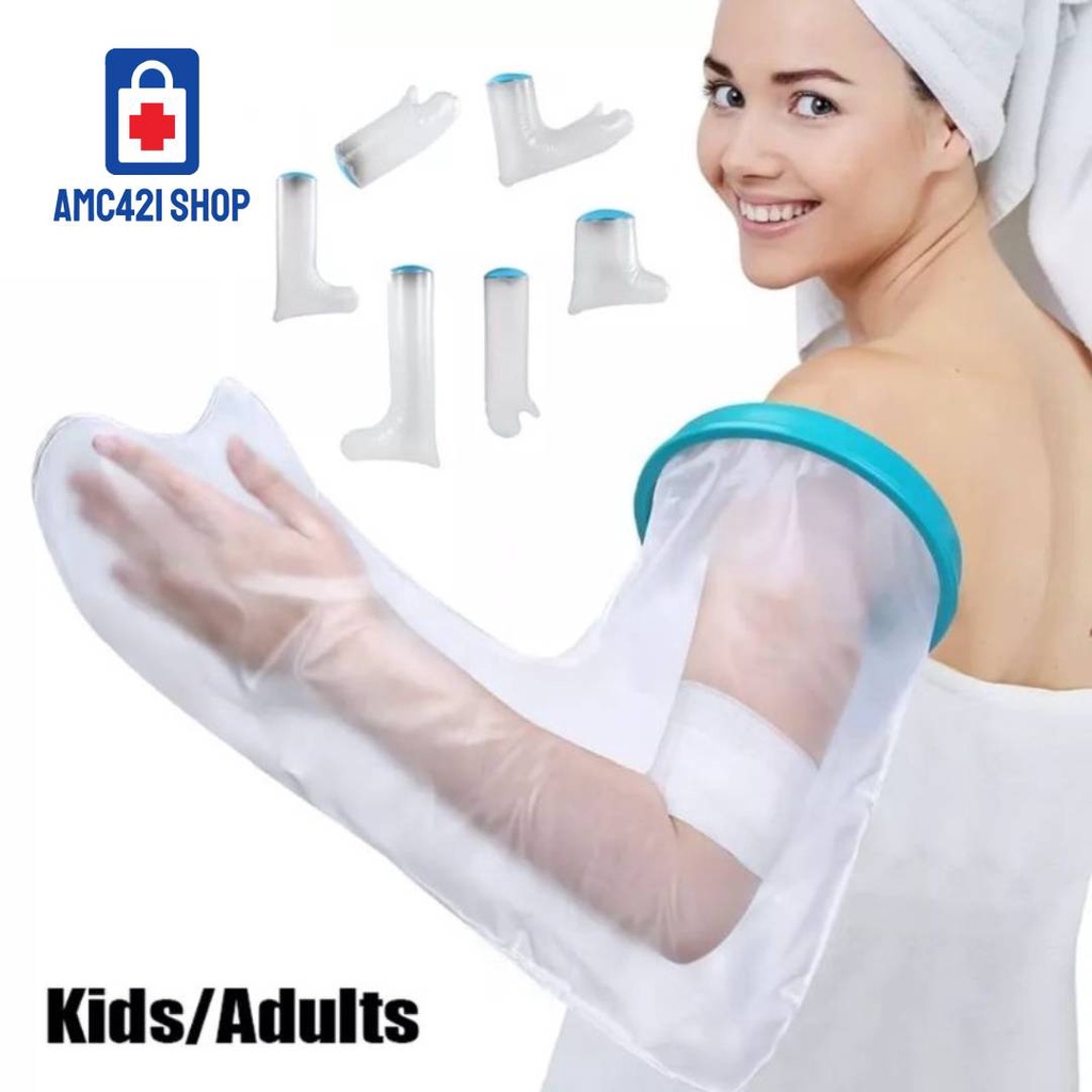 AMC Arm Cast Cover Waterproof Reusable Leg Hand Foot Ankle Knee Cast