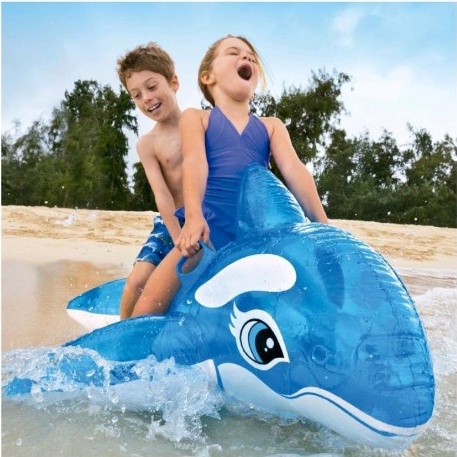 Kids Small Inflatable Floaties Animal Whale Float Swimming Pool ...