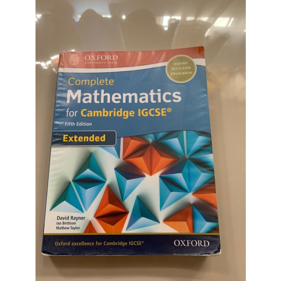 Complete Mathematics for Cambridge IGCSE (fifth edition) (Extended