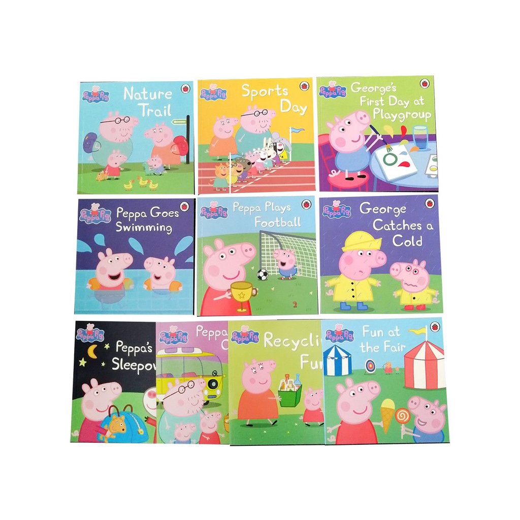 [100% original] Peppa Pig Favourite Stories series (loose titles ...