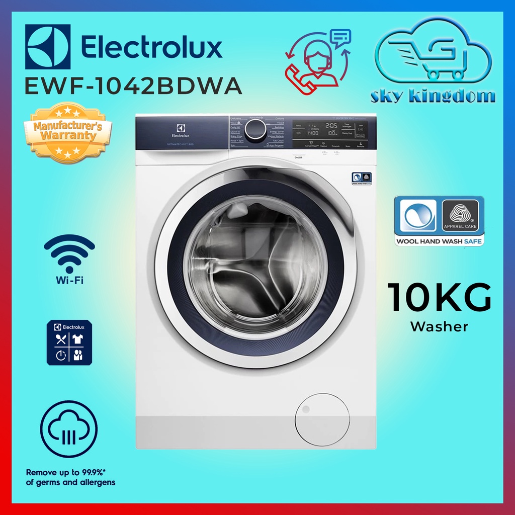 electrolux washing machine ewf1042bdwa