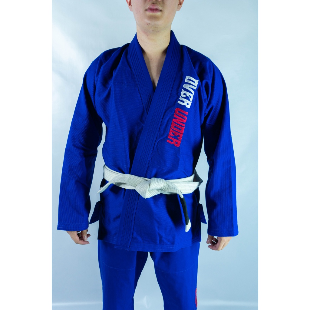 OVERUNDER Kimono Classic Competitor Gi / Brazillian Jiu-Jitsu Gi (Blue ...