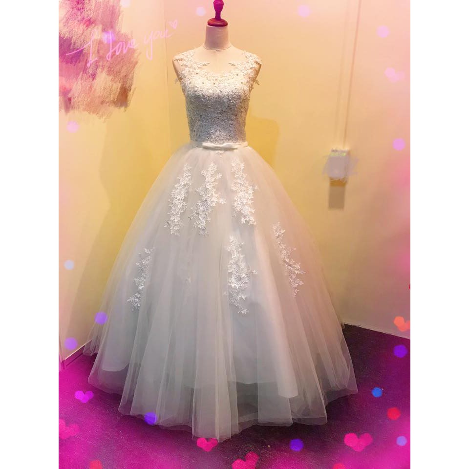 READY STOCK 现货 secondhand gown 二手婚纱晚装礼服gown pengantin terpakai ...
