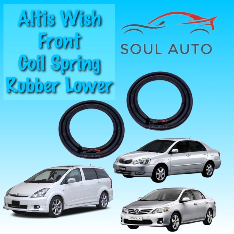 Toyota Altis Wish ZNE10 ANE10 ZGE20 ZGE21 Caldina Front Coil Spring ...