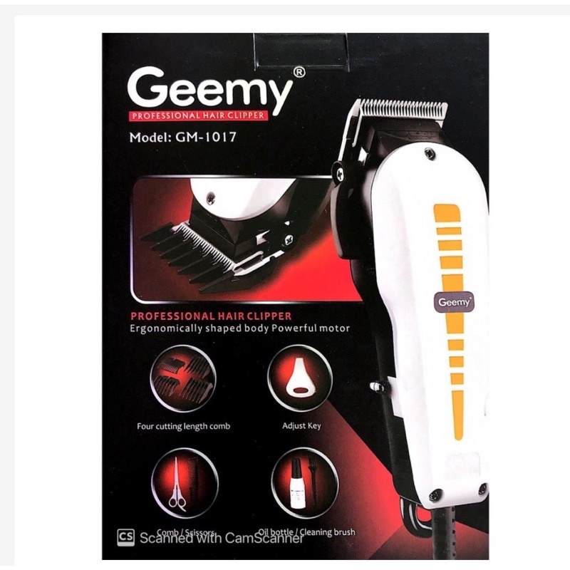 Geemy GM1017 Professional Electric Hair Clipper.(Ready Stock | Shopee ...