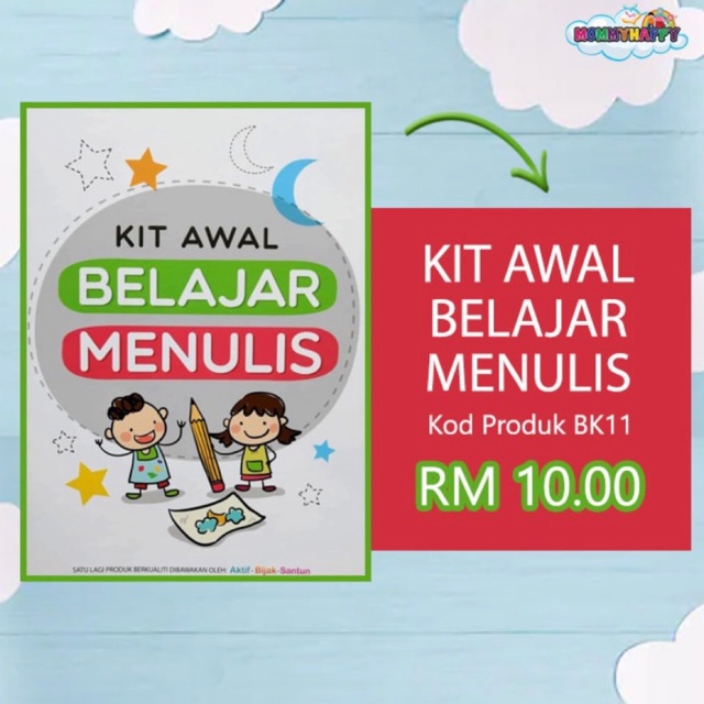 KIT AWAL BELAJAR MENULIS - READY STOCK with 🎁🎁🎁 | Shopee Malaysia