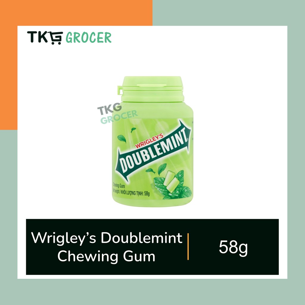 Wrigley’s Doublemint Chewing Gum 58g Shopee Malaysia