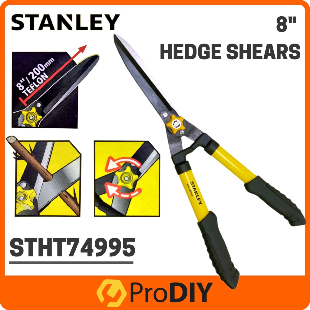 Stanley hedge deals shears