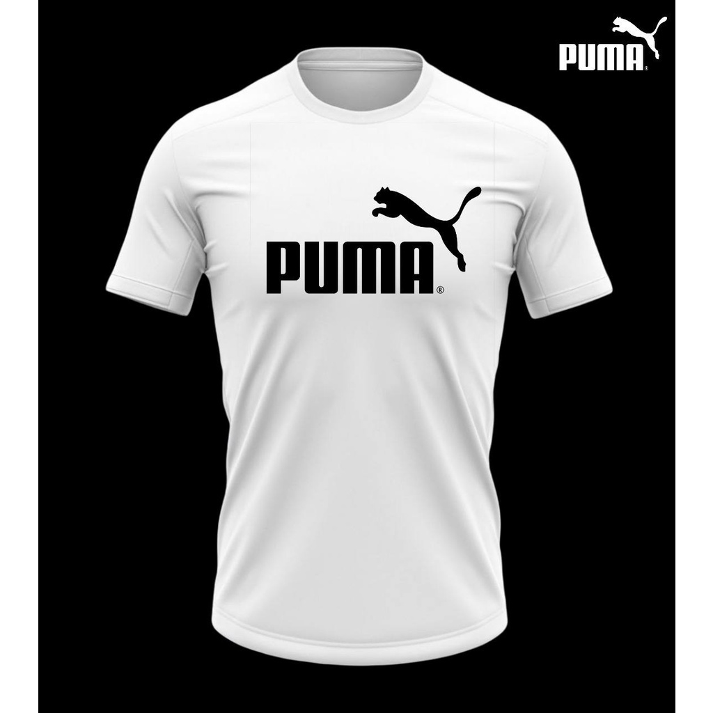 BAJU SUKAN PUMA. WARNA PUTIH Shopee Malaysia
