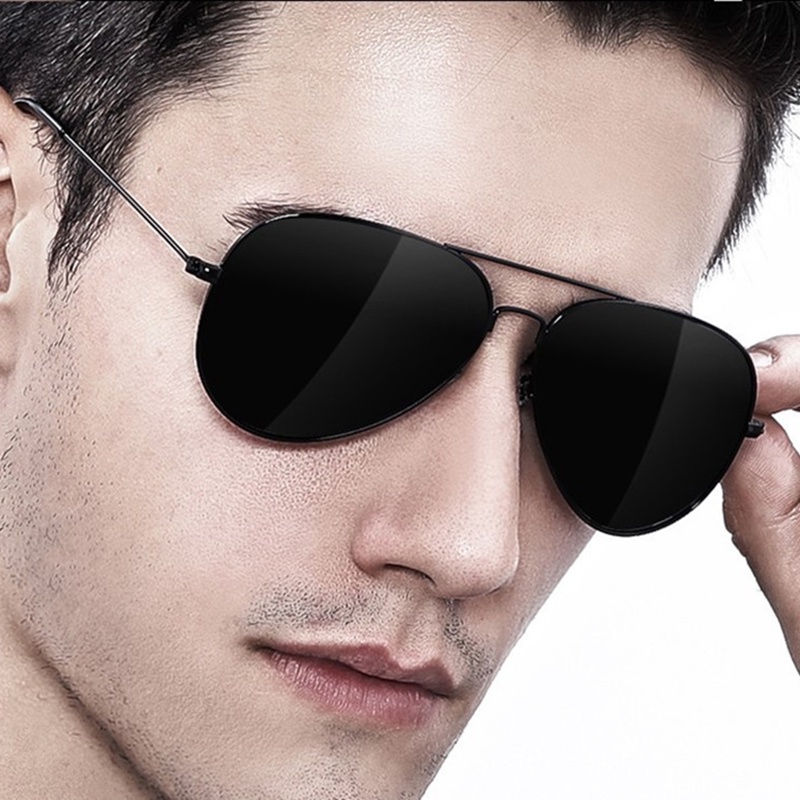 Aviator Sunglasses Retro Women Men Unisex UV400 Mirror Sun Glasses Driving  Portable Fashion