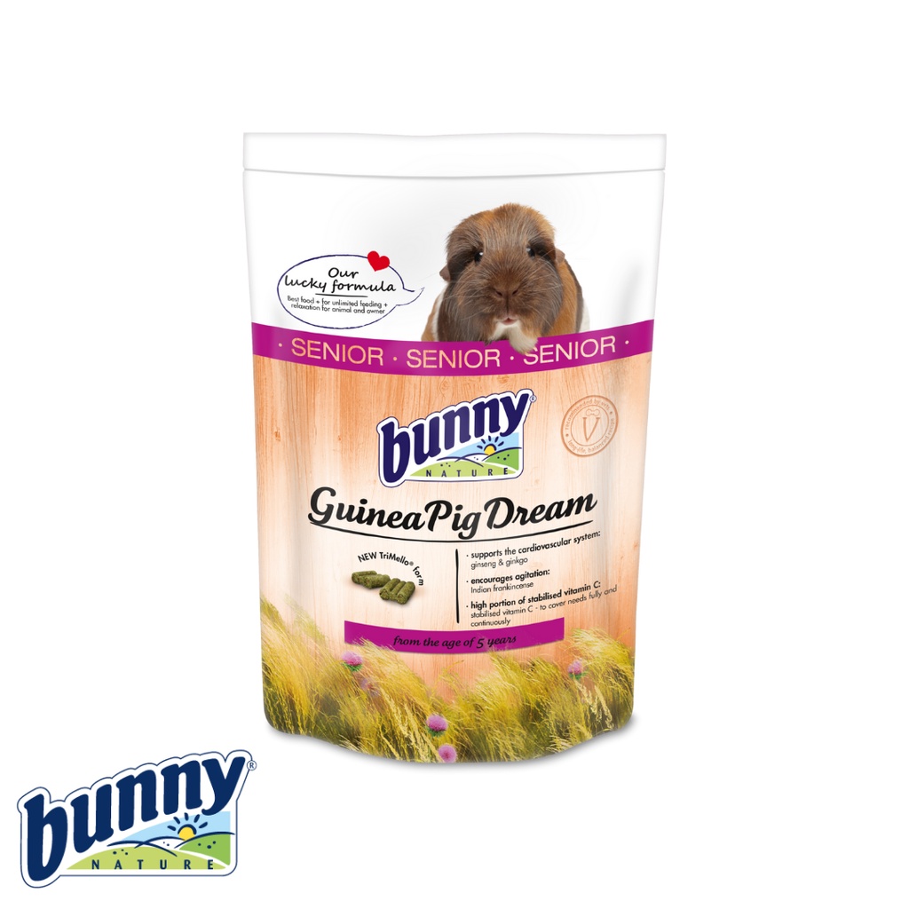 Image showcasing [ 𝐁𝐮𝐧𝐧𝐲𝐍𝐚𝐭𝐮𝐫𝐞 ] GUINEA PIG DREAM - SENIOR 1.5KG Senior Guinea Pig Food ...