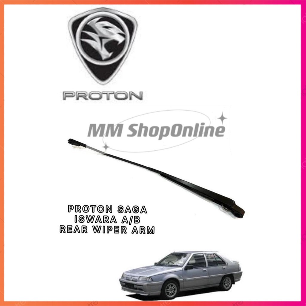 PROTON SAGA ISWARA AEROBACK REAR WIPER ARM | Shopee Malaysia
