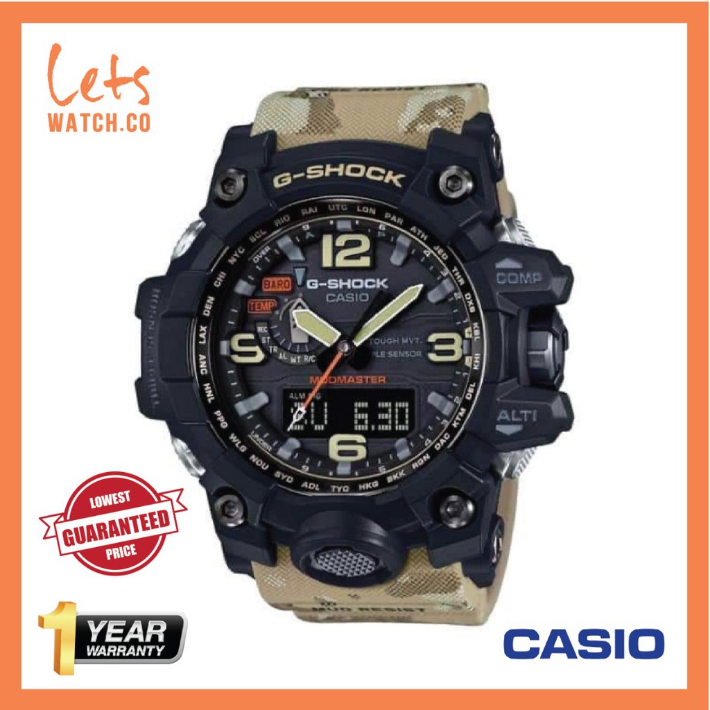 CASIO G-SHOCK MUDMASTER Men Sport Watch GG-1000 Shopee Malaysia