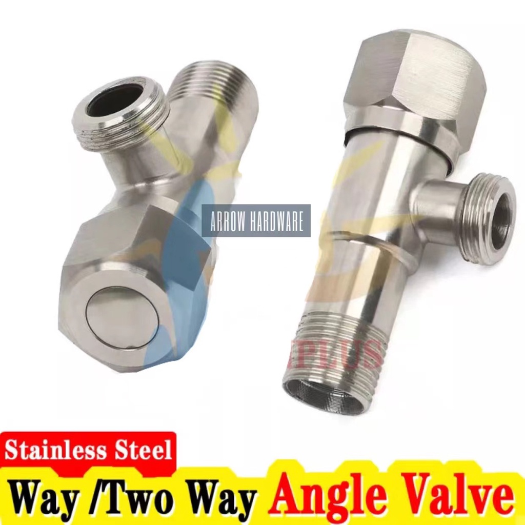 Tiger Low Price -- Best Stainless Steel 304 (One Way Angle Valve)Two ...