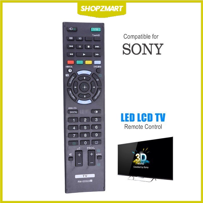 Sony RM-GD022 LED LCD TV Remote Control Compatible With RM-GD020 RM ...