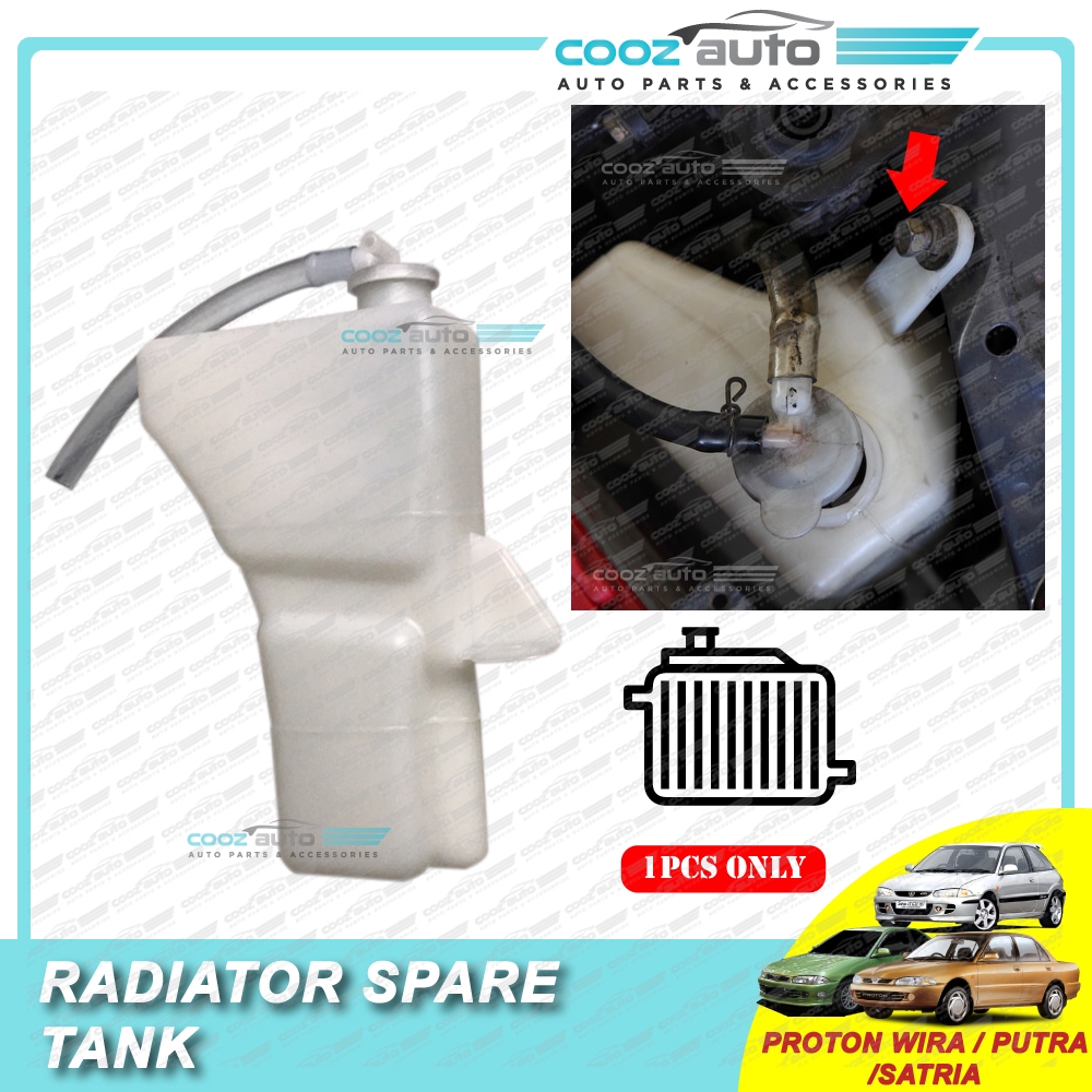 Proton Wira Putra Satria Water 1994 2005 Radiator Spare Second Tank