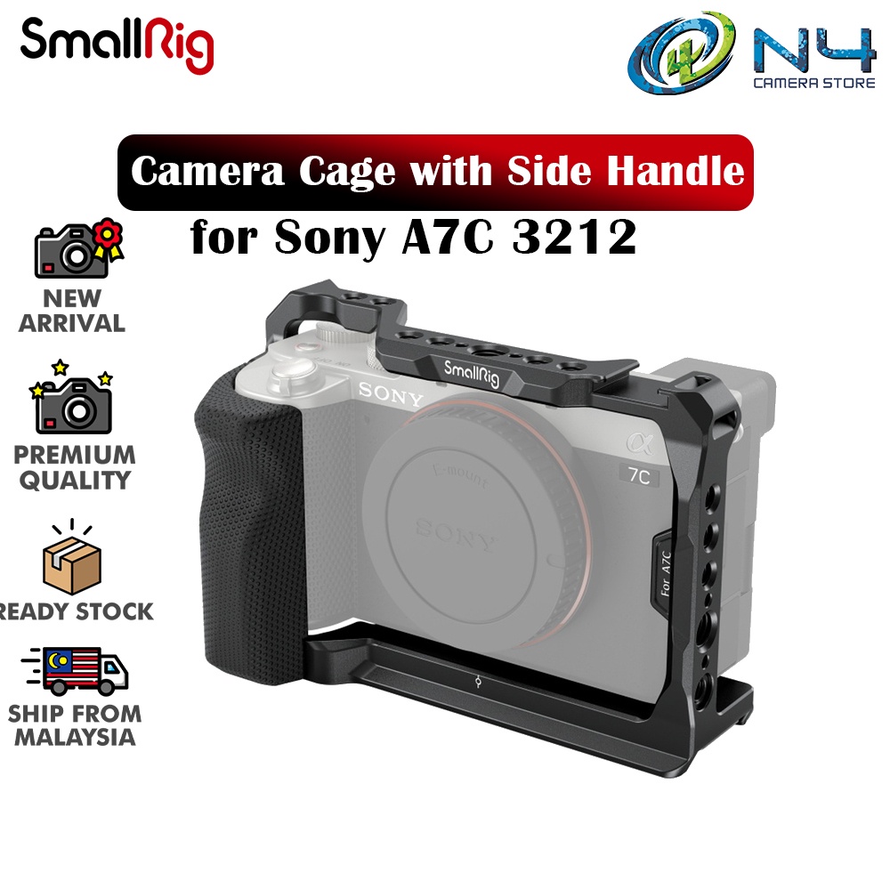 SmallRig 3212 / 3212B Cage with Side Handle for Sony A7C Camera