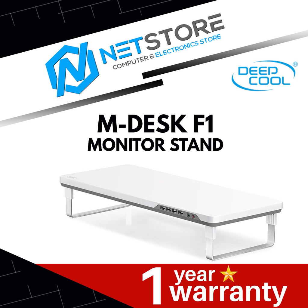 DEEPCOOL MDESK F1 MONITOR STAND (GREY) DPMSMDF1 Shopee Malaysia