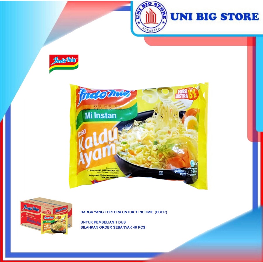 Indomie Noodles Chicken Broth Soup 75 gr Shopee Malaysia
