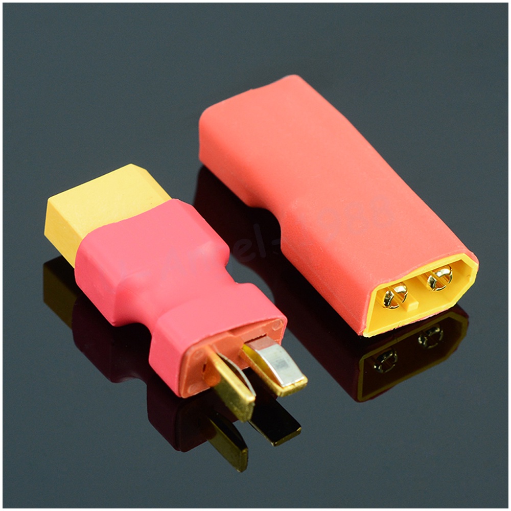 T Male Plug to XT60 Male / T Female Plug to XT60 Female Adapter For RC ...