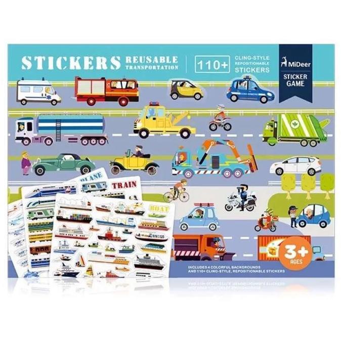 Special Price for Mideer Reusable Sticker - Tansportation - Mideer ...