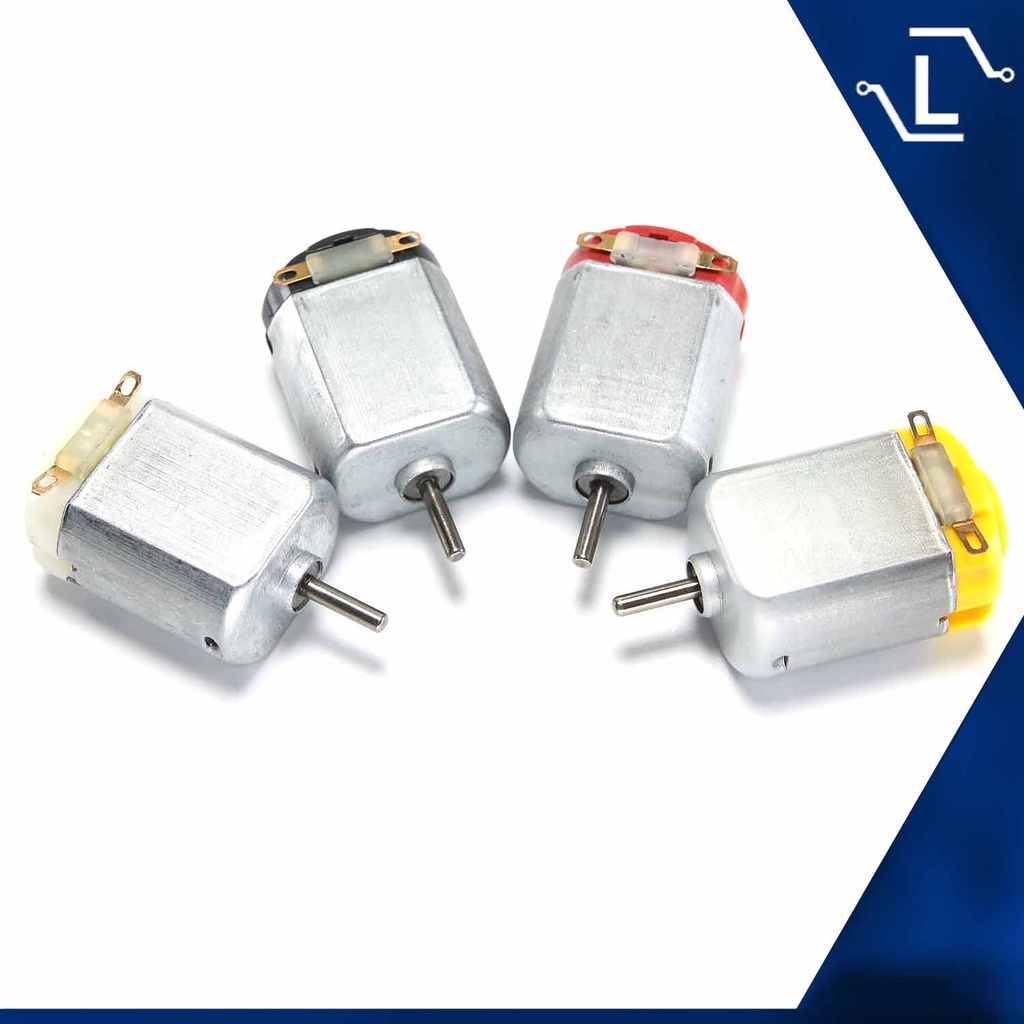 [Luminense] DC Motor 3V 6V 130 Mini DC Motor 16000RPM Shaft 130 Small