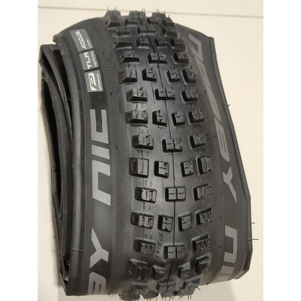 Schwalbe Nobby Nic Performance MTB Tire - 27.5 X 2.35, Tubeless Ready, Addix Compound