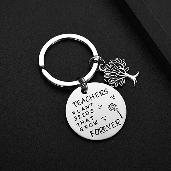 Teacher Keychain Teacher Gifts Idea for Thanksgiving Day Christmas