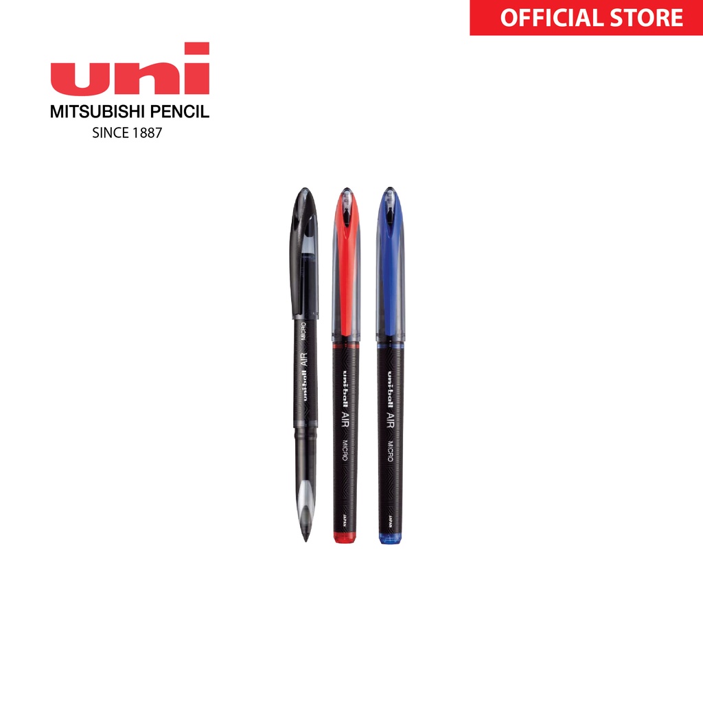 Uniball Air UBA188M Roller Ball Pen - Blue Ink –