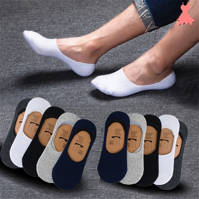 Casual Breathable Boat Socks Men Male Summer Invisible Low Cut
