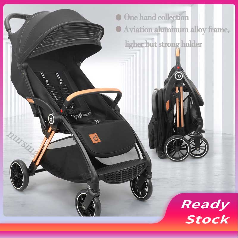 🎈Clearance Sale🎈Magic Stroller Auto Folding Baby Stroller Damping Travel Stroller Baby Murah BV1