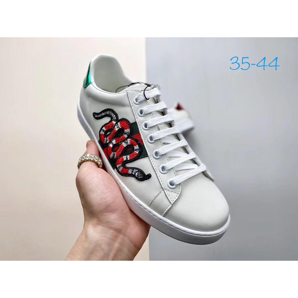 Gucci Ace Sneakers 100 Authentic Quality Snake Bee Love Tiger Full Logo etc Shopee Malaysia