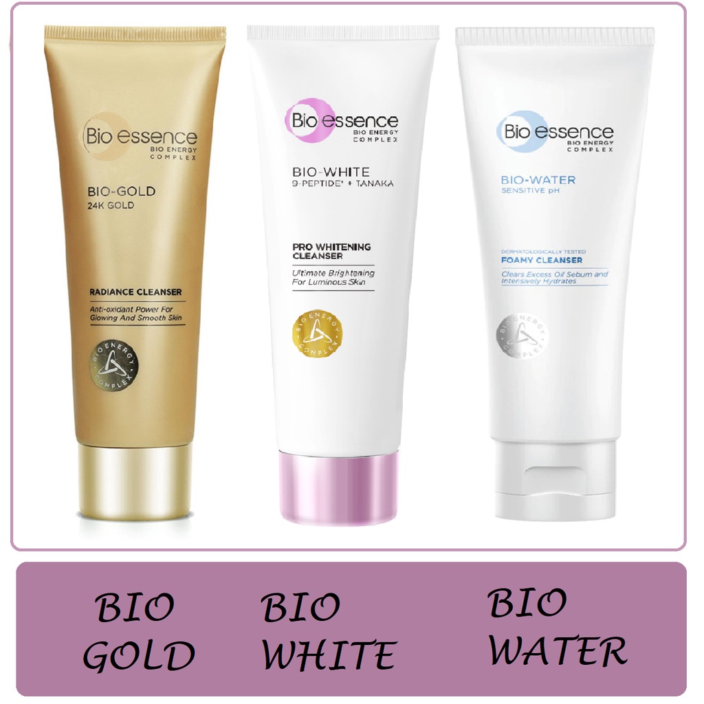 Bio Essence Bio Energy Complex Foam Gold/Bio White/ Bio Water 100g
