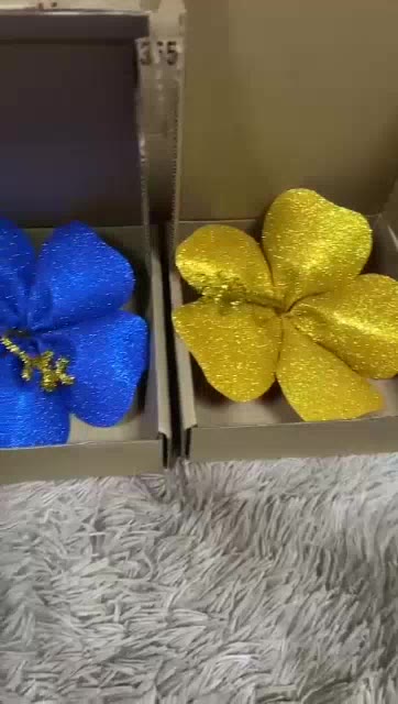 Pin Bunga Raya Merdeka Merah Kuning Putih Biru pelbagai saiz Hiasan ...