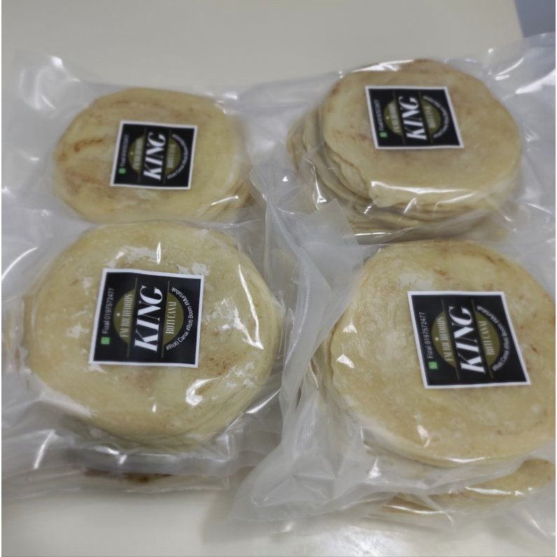 Roti canai KING frozen SUPER lembut dan sedap 70g x 5's | Shopee Malaysia