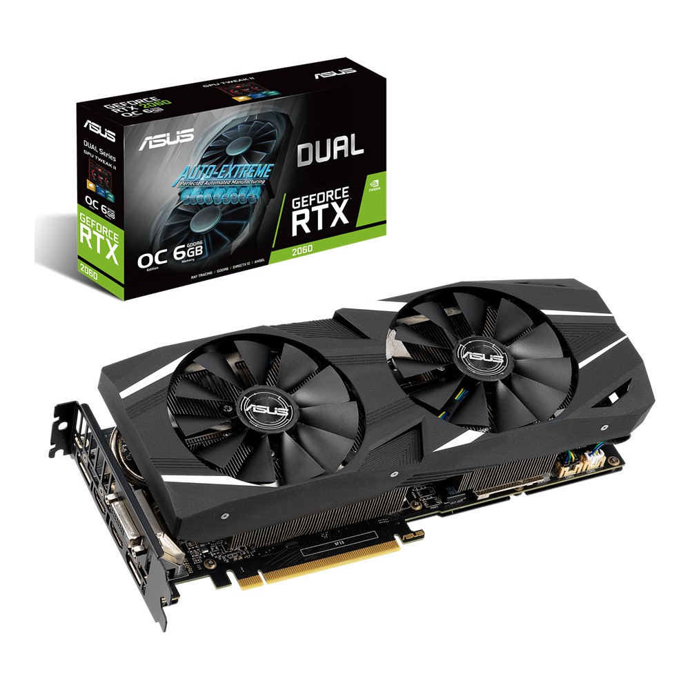 ASUS Dual GeForce RTX 2060 OC 6GB GDDR6 # DUAL-RTX2060-O6G-EVO