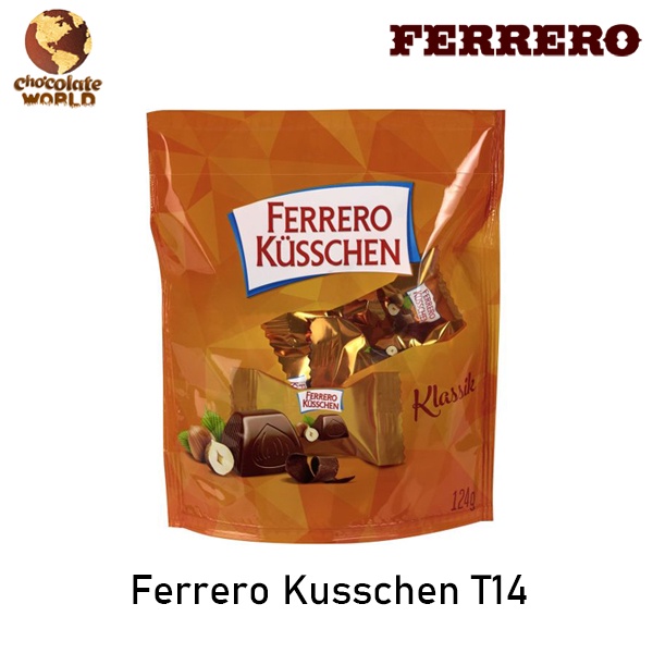 Ferrero Kusschen Little Kisses Hazelnut Chocolate T14 124g (DE) Shopee Malaysia