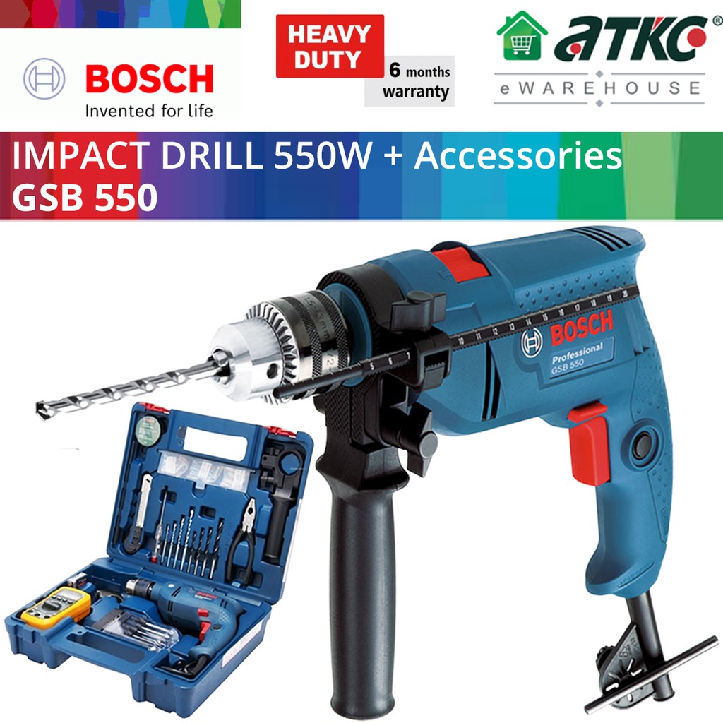 Bosch 550w deals drilling machine