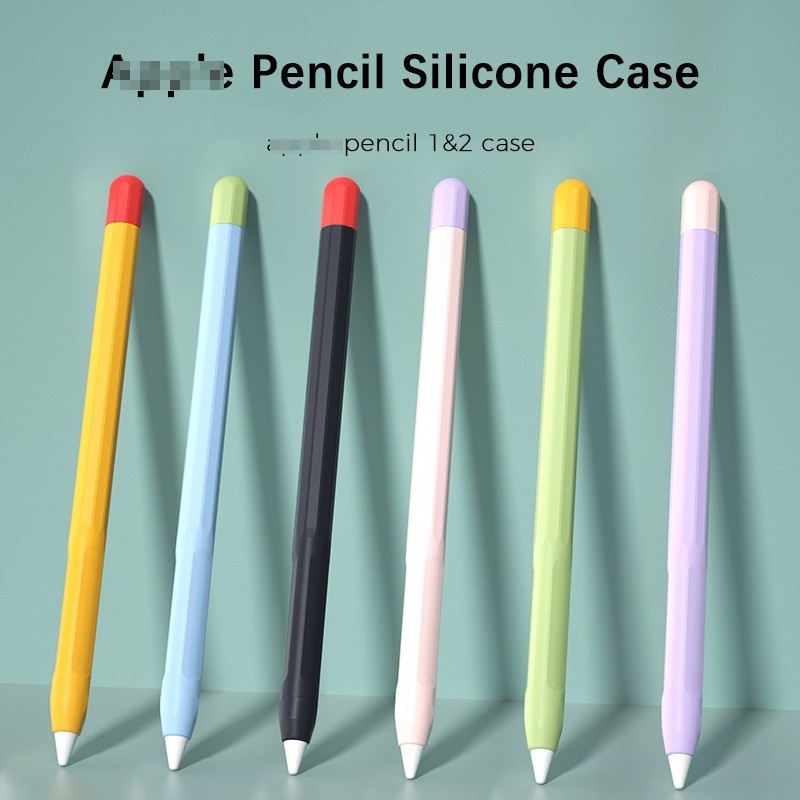 Soft Silicone Pencil Casing for Apple Pencil 2 1 Case 1st 2nd Anti-fall ...