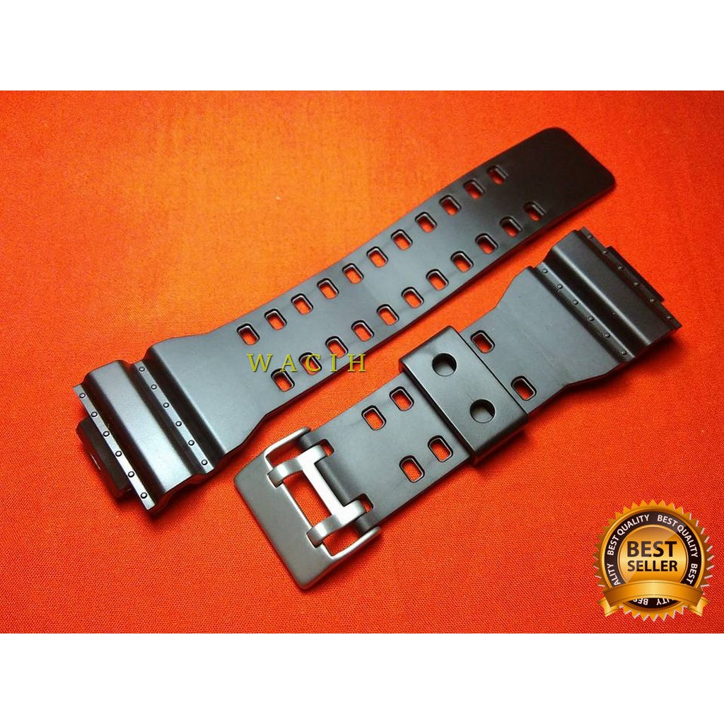 Bracelet De Montre Résine Noir Pour Casio G-Shock (GDF-100, GA-300...) - Neuf Avec étiquette