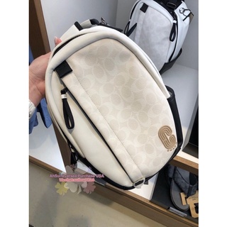 Edge backpack in signature canvas hot sale