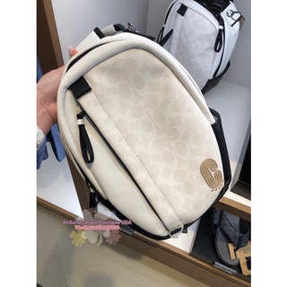 Edge backpack in signature canvas hot sale