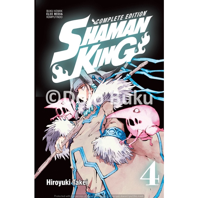 Shaman King Complete Edition 04 Comics by Hiroyuki Takei Shopee Malaysia