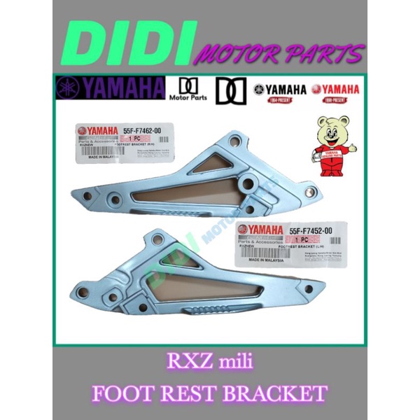 Rxz Mili Foot Rest Bracket Papan Yamaha | Shopee Malaysia