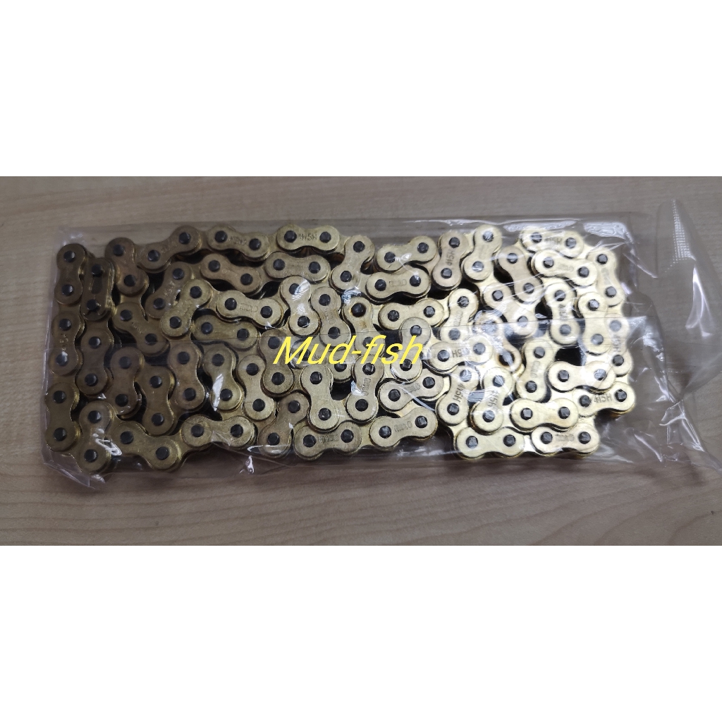 RANTAI RACING 415 H 114L | 122L | 132L MOTORCYCLE GOLD CHAIN (JBL ...