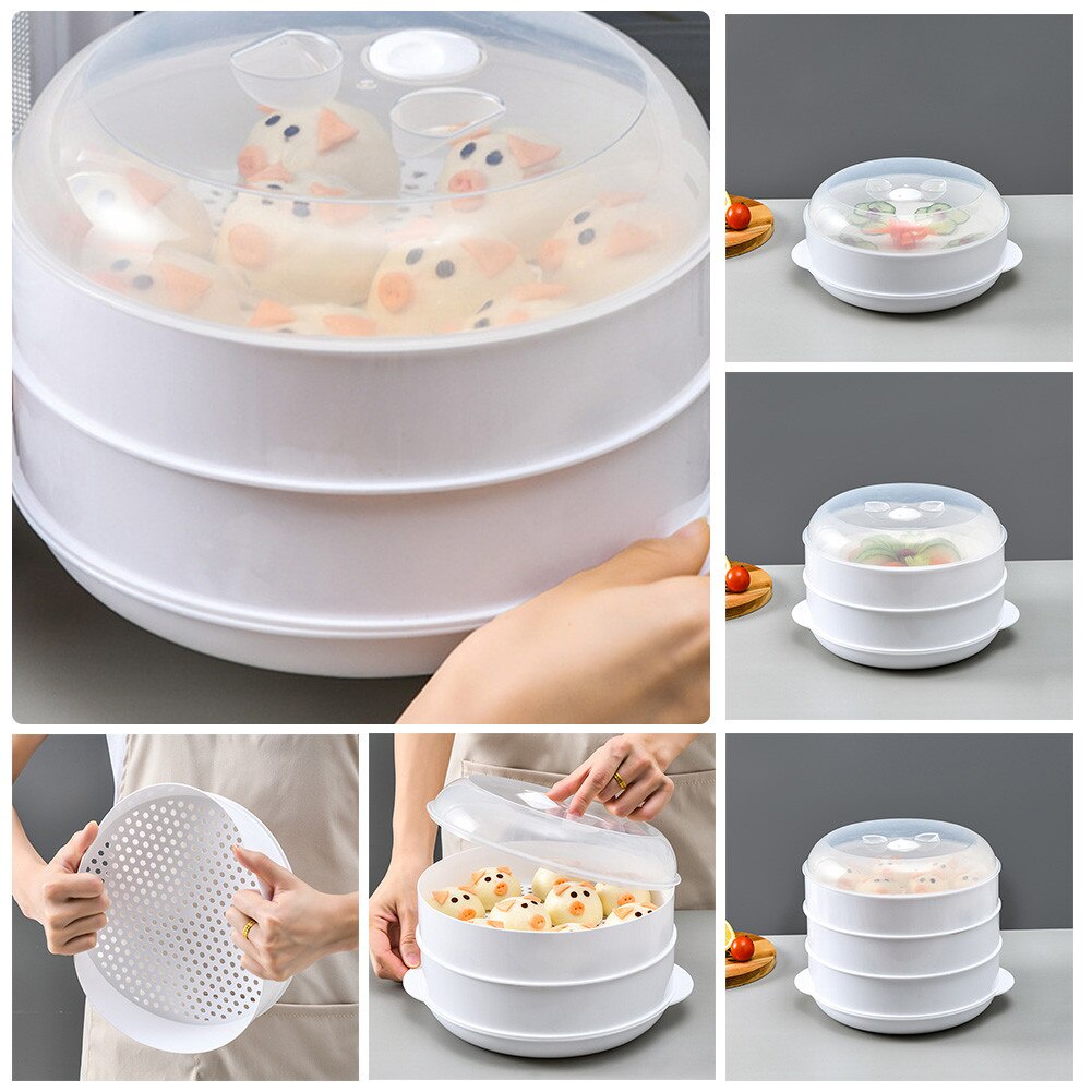 Microwave Oven Special Steamer Steam Box Hot Steamed Bun Heating