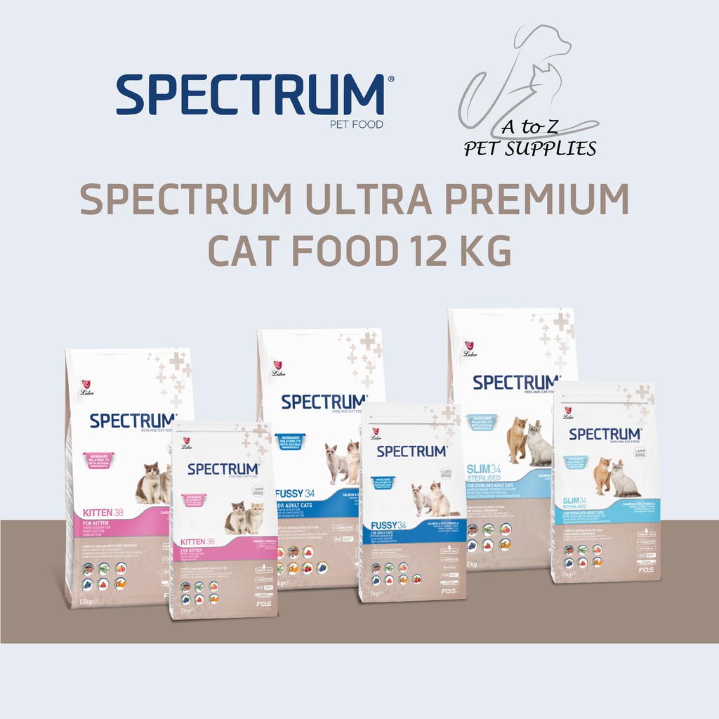 Spectrum Ultra Premium Cat Food 12Kg Shopee Malaysia